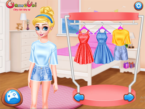 Hãy chọn trang phục cho Cinderella