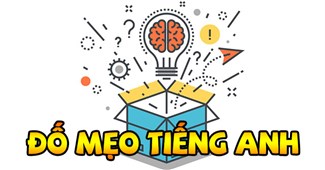 Đố mẹo tiếng Anh