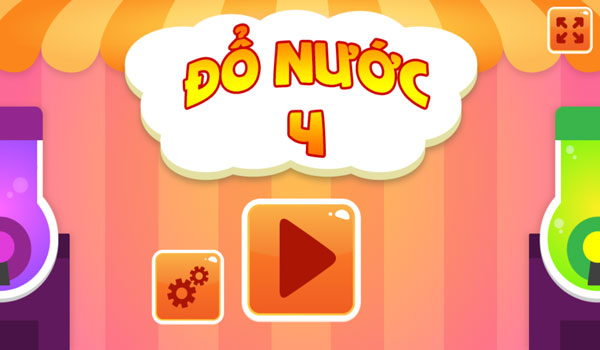 Chơi game Đổ nước 4 - GameVui