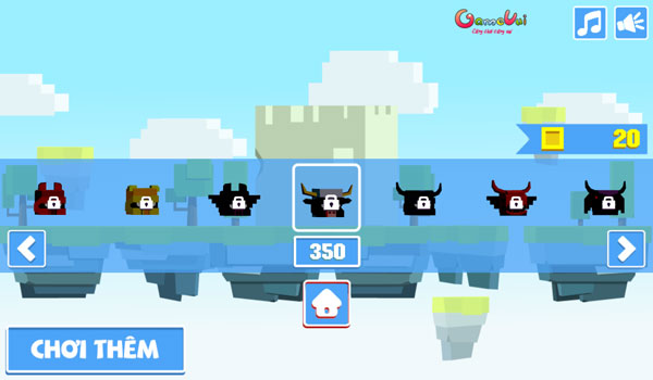 Mở khóa nhân vật Minecraft