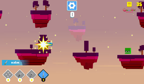 Thu thập vũ khí Minecraft