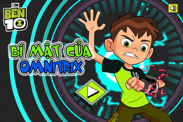 Chơi game Ben 10 bí mật của Omnitrix - GameVui