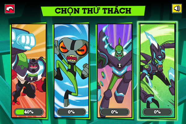 Chọn nhiệm vụ thử thách