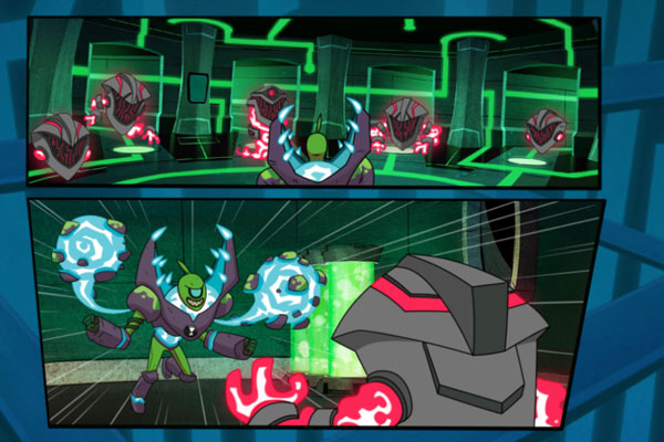 Giúp Ben 10 hoàn thành nhiệm vụ