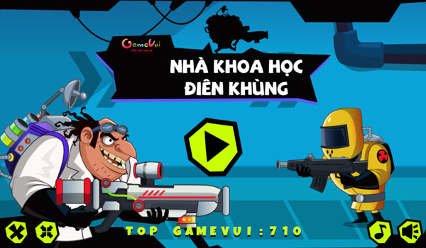 Chơi game Nhà khoa học điên khùng - GameVui