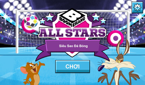 Chơi game Siêu sao đá bóng - GameVUi