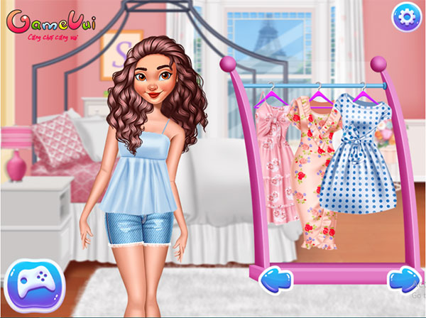 Chọn trang phục cho Moana