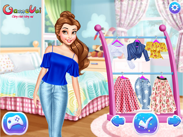 Chọn trang phục cho Belle