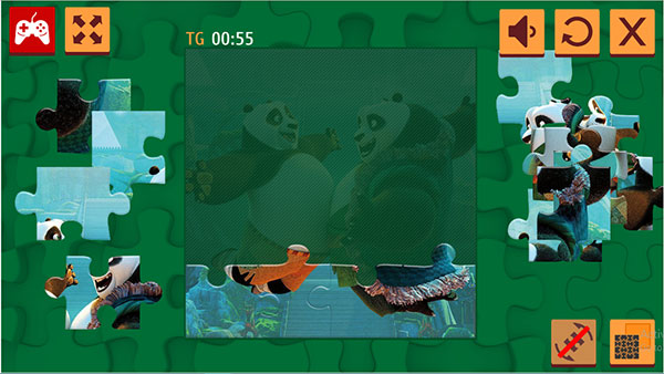 Hãy xếp các miếng ghép lại thành bức tranh hoàn chỉnh