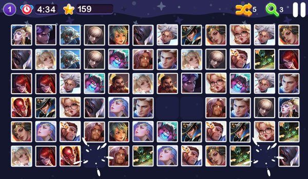 Tìm cặp hình tướng liên quân giống nhau