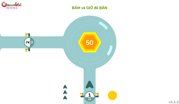 Chơi game Nhanh tay bắn số - GameVui