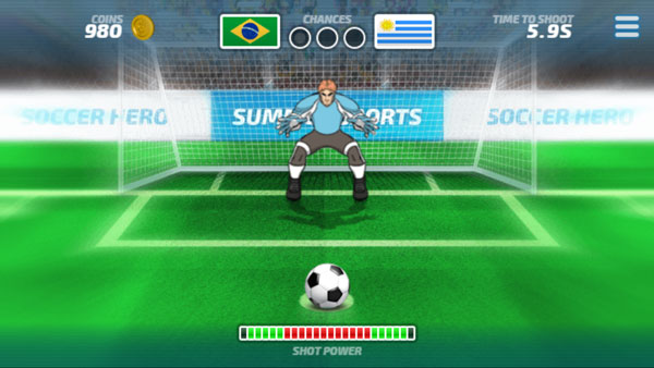 Đối mặt thủ môn