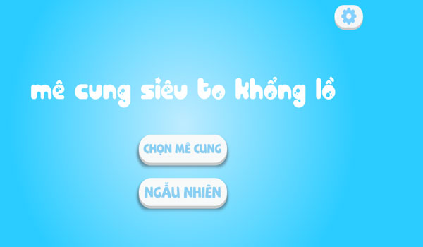 Chơi game Mê cung siêu to khổng lồ - GameVui