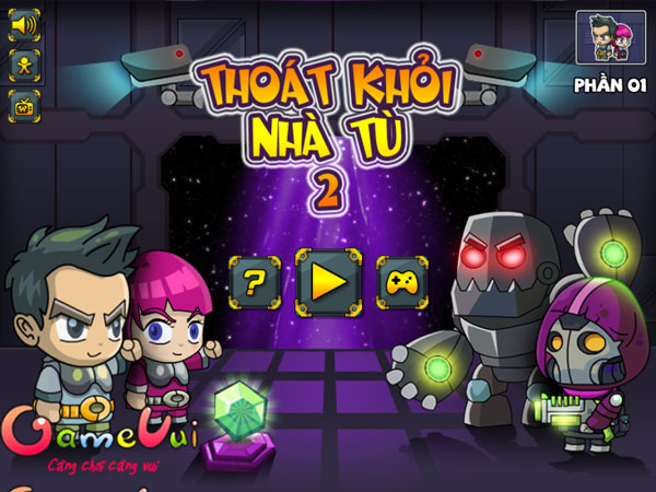Chơi game Thoát khỏi nhà tù 2 - GameVui