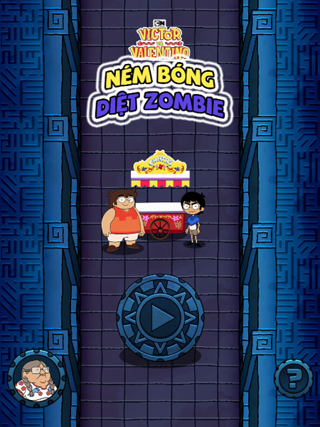 Chơi game Ném bóng diệt Zombie - GameVui