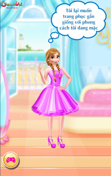 Hãy giúp Elsa hoàn thành thử thách của Anna