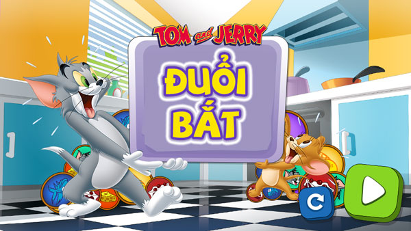 Chơi game Tom và Jerry đuổi bắt - GameVui