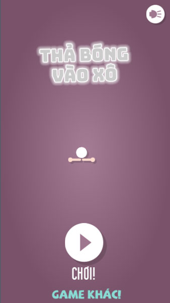 Chơi game Thả bóng vào xô - GameVui