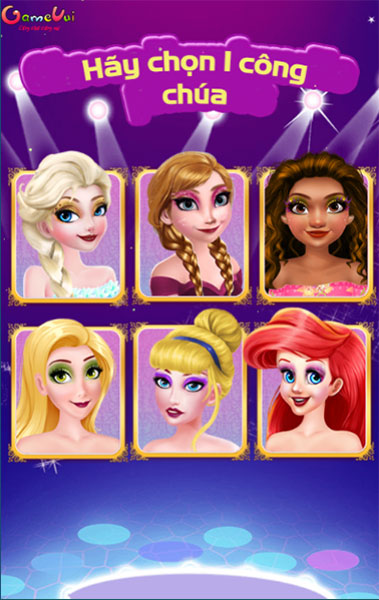 Hãy chọn 1 công chúa