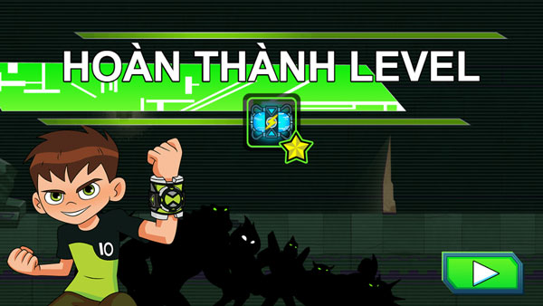Ben 10 hoàn thành nhiệm vụ