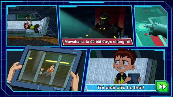 Cốt truyện game Ben 10