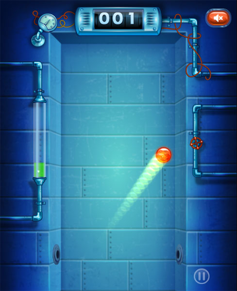 Đỡ bóng bằng cách bật nguồn điện