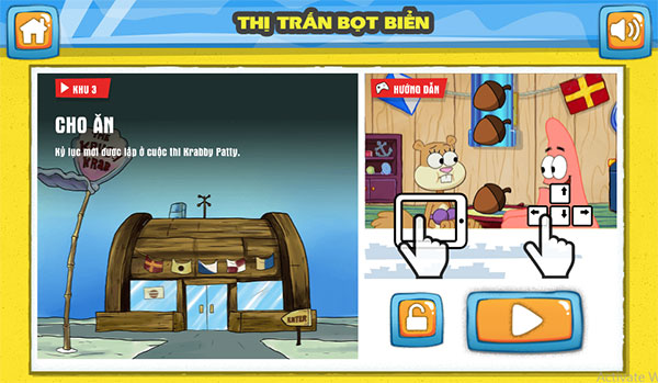 Hướng dẫn cách chơi khu vực 3