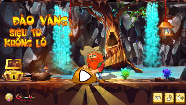 Chơi game Đào vàng siêu to khổng lồ - GameVui