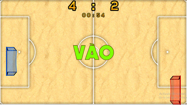 Đưa bóng vào lưới để ghi bàn