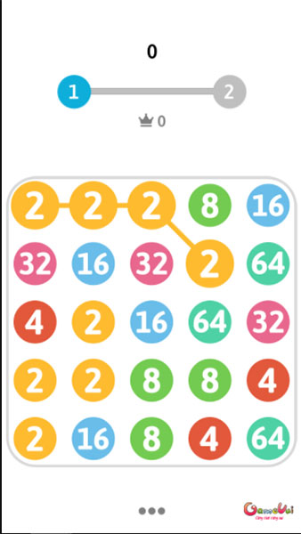 Nối các số có cùng giá trị với nhau