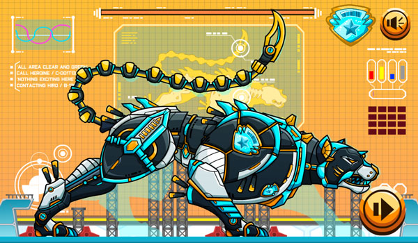 Hoàn thành việc lắp ghép robot báo