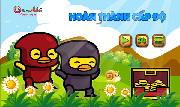 Hoàn thành cấp độ