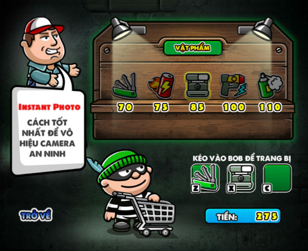 Shop cửa hàng trong game