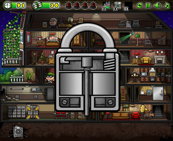 Điều khiển Bob bẻ khóa cửa