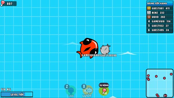 Cá mập bạo chúa săn mồi