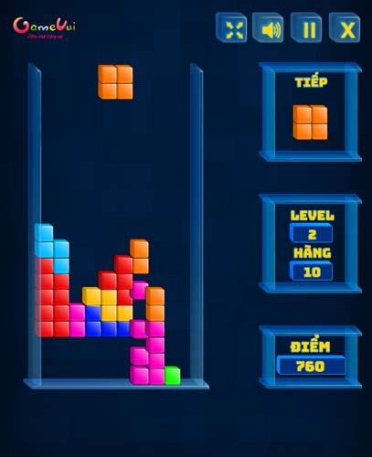 Xếp hình và ghi điểm cao kỷ lục