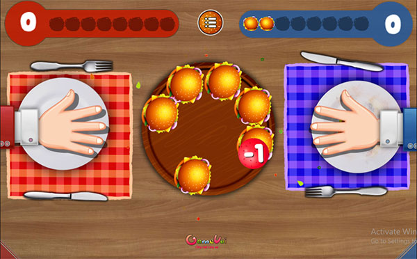 Nhanh tay cướp bánh