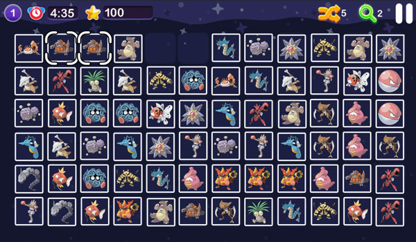 Sử dụng gợi ý Pokemon