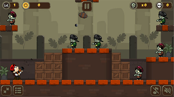 Bắn hạ tất cả zombie