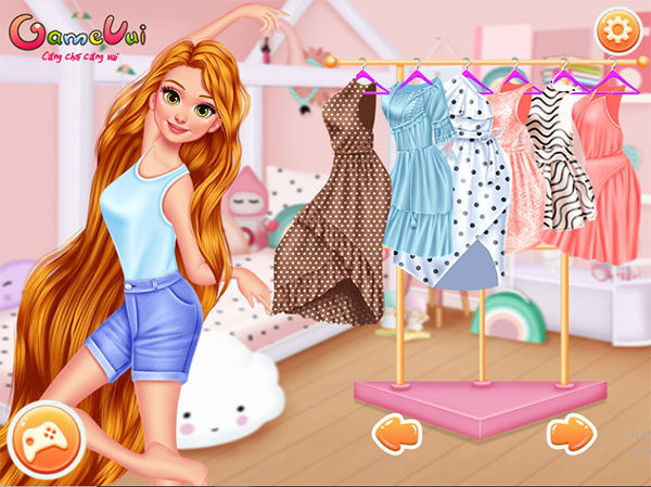 Chọn trang phục cho Rapunzel