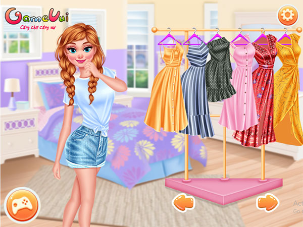 Chọn trang phục cho Anna