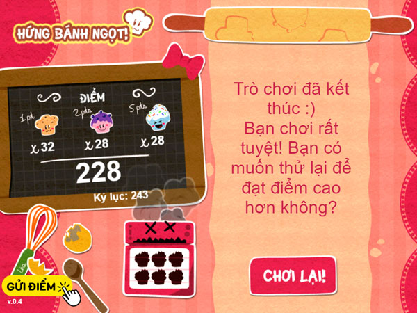 Hoàn thành thử thách