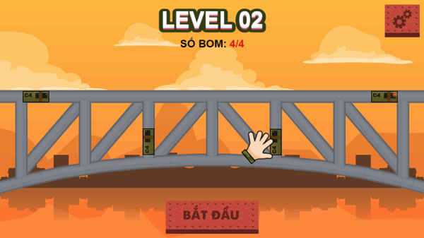 Đặt bom trên chiếc cầu