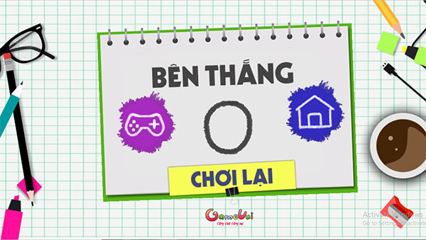 Để tìm ra đội thắng