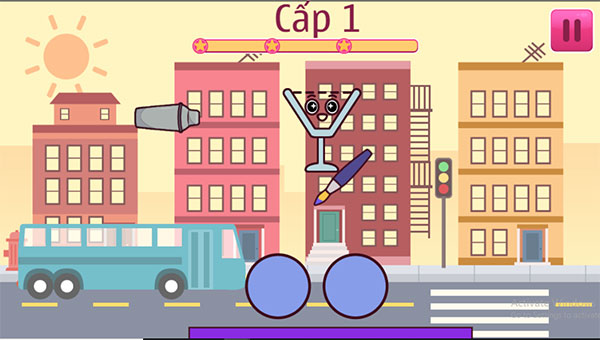 Vẽ đường đi cho dòng nước