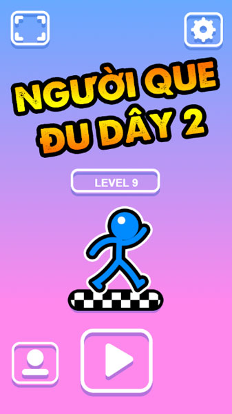 Chơi game Người que đu dây 2 - GameVui