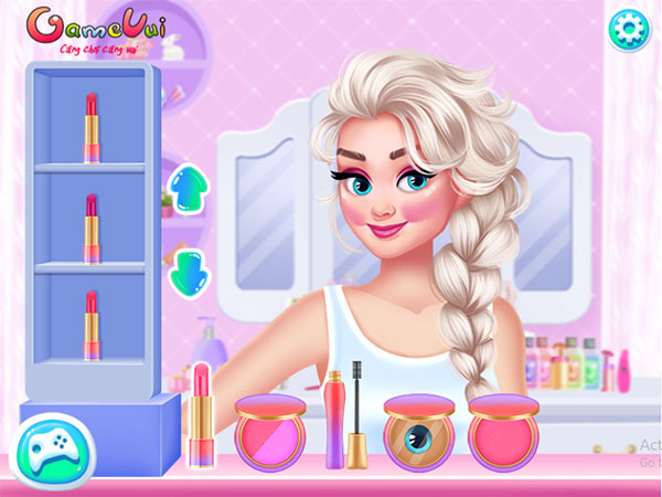 Trang điểm cho Elsa