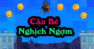 Cậu bé nghịch ngợm