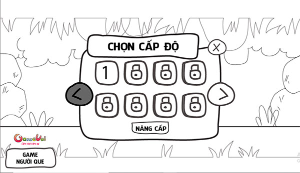 Có nhiều cấp độ chơi