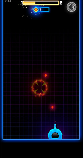 Bắn những quả bóng neon phía trên